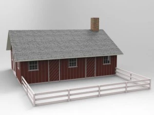 piggery 3D Model