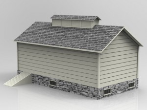 ice house Modello 3D