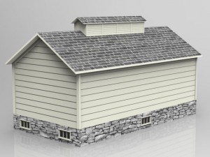 ice house Modello 3D