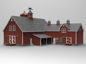 barn 3D Модель