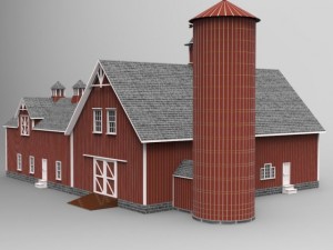 barn Modelo 3D