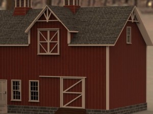 barn Modelo 3D