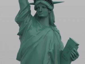 statue of liberty Modèle 3D