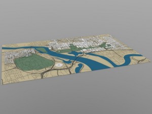 washington dc cityscape 3Dモデル