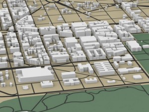 washington dc cityscape 3D 모델