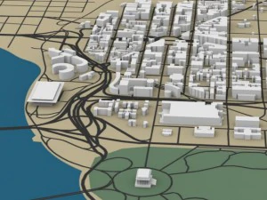 washington dc cityscape 3D Model
