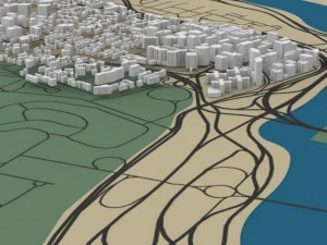 washington dc cityscape 3D Model