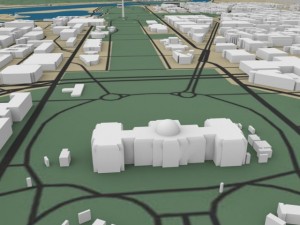 washington dc cityscape 3D 모델