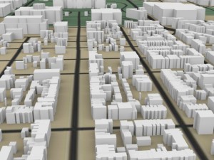 washington dc cityscape 3D 모델
