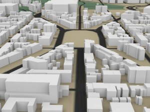 washington dc cityscape 3D 모델