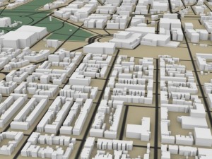 washington dc cityscape 3D 모델
