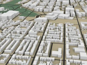 washington dc cityscape 3D Model