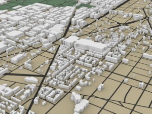 washington dc cityscape 3D 모델