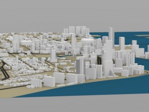 miami cityscape Modelo 3D