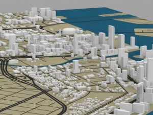 miami cityscape 3D Model