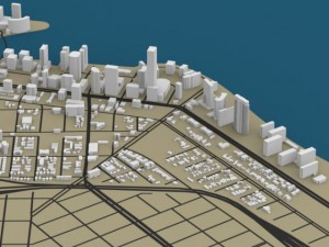 miami cityscape Modelo 3D