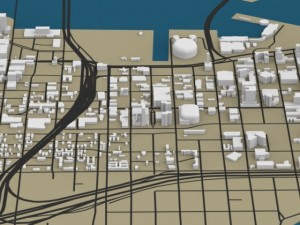miami cityscape Modelo 3D