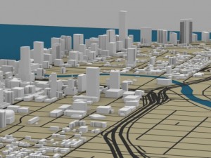 miami cityscape Modelo 3D