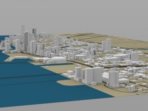 miami cityscape Modelo 3D