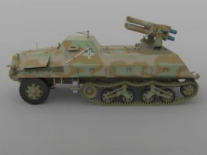 panzerwerfer 42 3D Model
