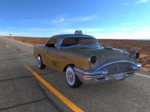 buick century taxi 3D Model