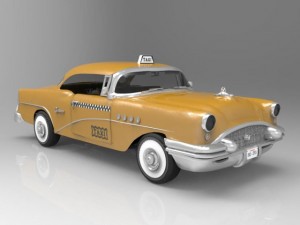 buick century taxi Modelo 3D