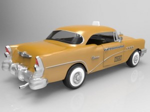 buick century taxi Modelo 3D