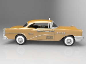 buick century taxi Modelo 3D