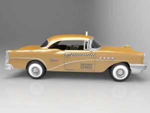 buick century taxi 3D Model