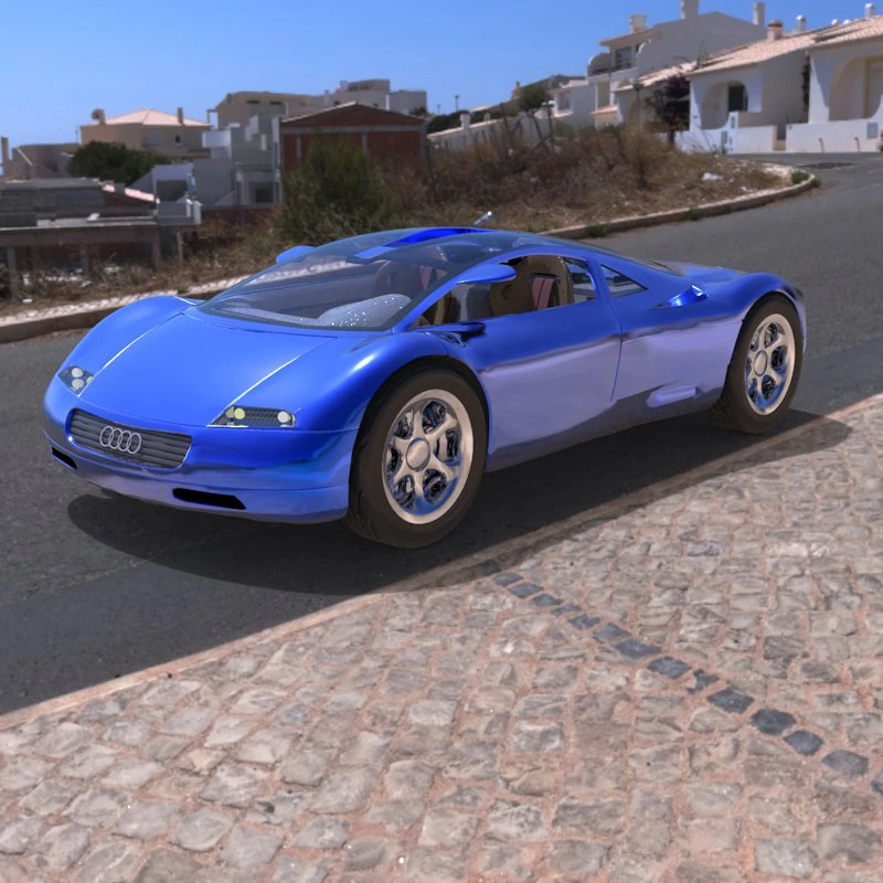 audi avus quattro Modelo 3D .c4d .max .obj .3ds .fbx .stl .blend 