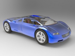 audi avus quattro Modèle 3D