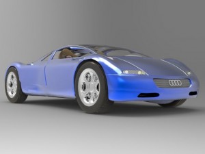 audi avus quattro Modèle 3D