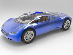 audi avus quattro Modelo 3D