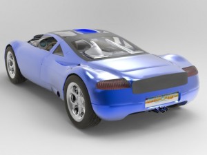 audi avus quattro Modèle 3D