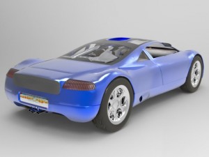 audi avus quattro Modèle 3D