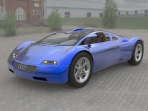 audi avus quattro Modèle 3D