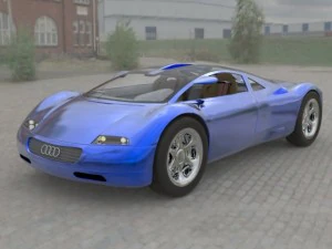 audi avus quattro Modelo 3D