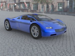 audi avus quattro Modèle 3D