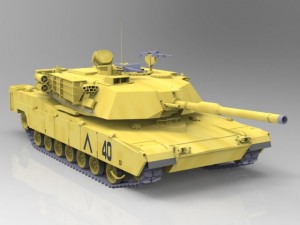 m1a1 abrams 3D Model