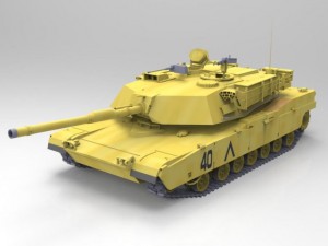 m1a1 abrams 3D Model