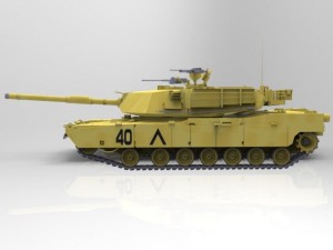 m1a1 abrams 3D Model
