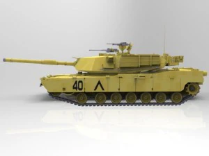 m1a1 abrams 3D Model