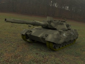 leopard i Modelo 3D