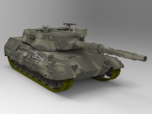 leopard i Modelo 3D