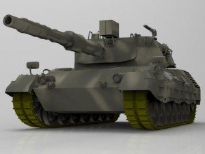 leopard i Modelo 3D