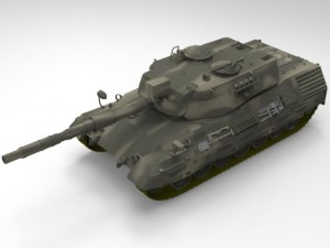leopard i Modelo 3D