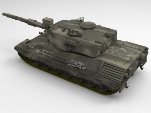 leopard i Modelo 3D