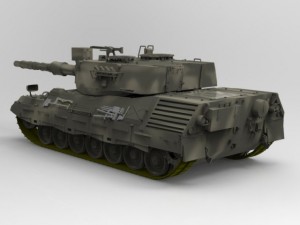 leopard i Modelo 3D