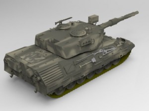 leopard i Modelo 3D