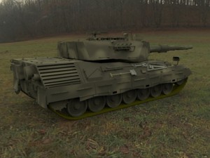 leopard i Modelo 3D